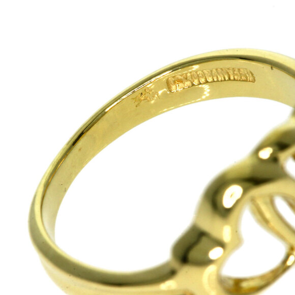 TIFFANY 18k Gold Heart Ring - Picture 8 of 10